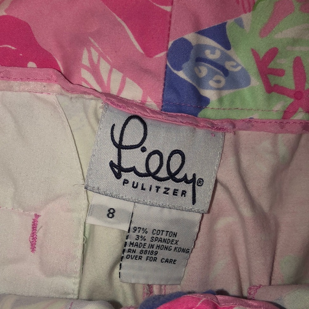 Lilly Pulitzer Patchwork Capri Pants - image 7